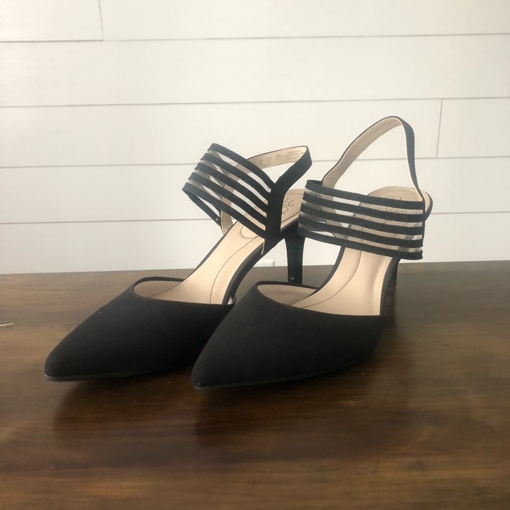 Black life stride heels, Size 8 1/2. Worn once.